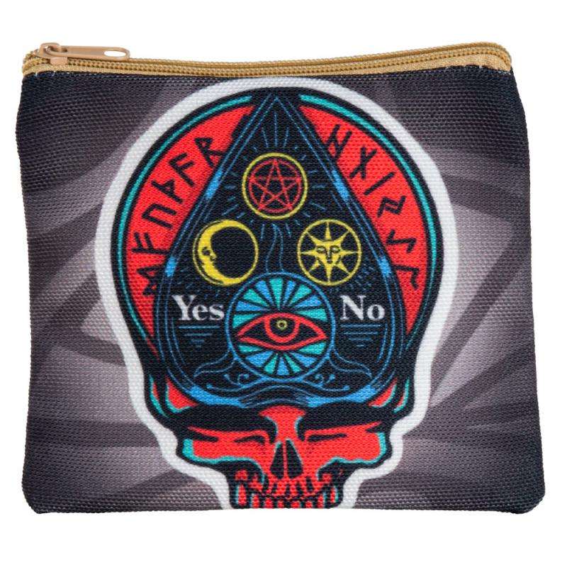 OUIJA SKULL COIN PURSE