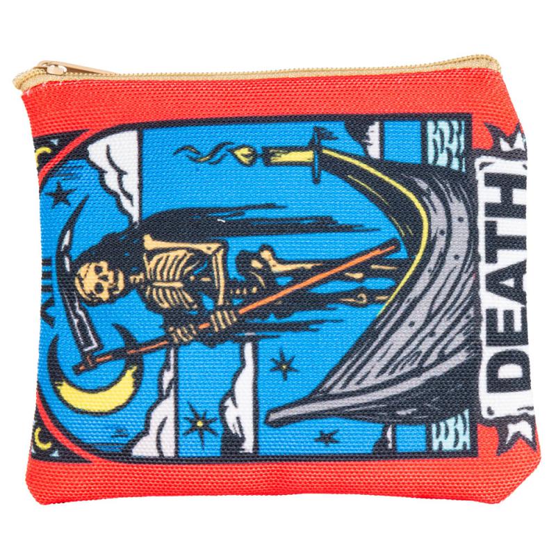 DEATH TAROT COIN PURSE