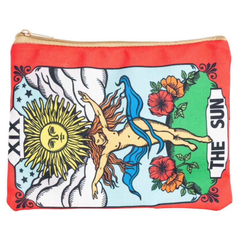 THE SUN TAROT COSMETIC PURSE