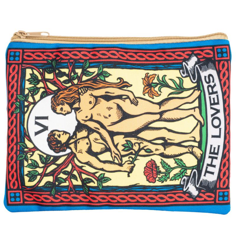 THE LOVERS TAROT COSMETIC PURSE