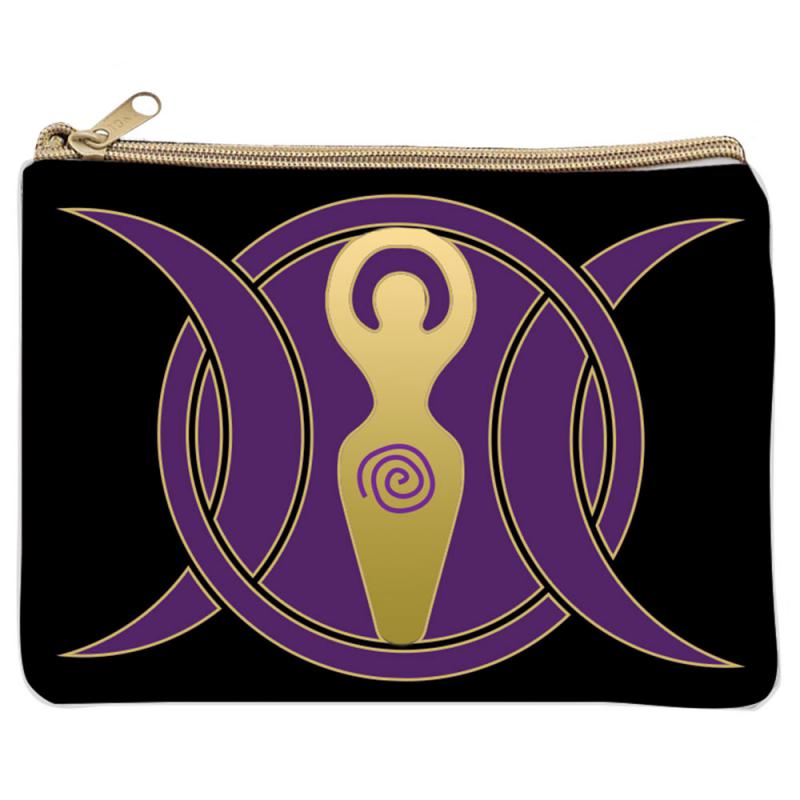 TRIPLE MOON GODDESS COIN PURSE