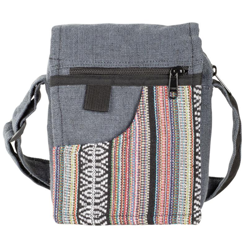 PLAIN CROSSBODY WITH STRIPES