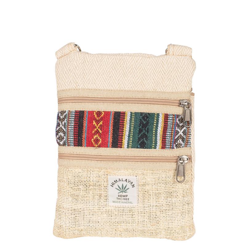 HEMP PASSPORT BAG