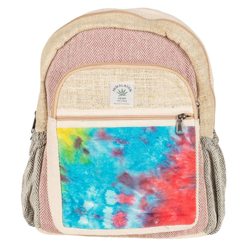 TIE DYE HEMP BACKPACK