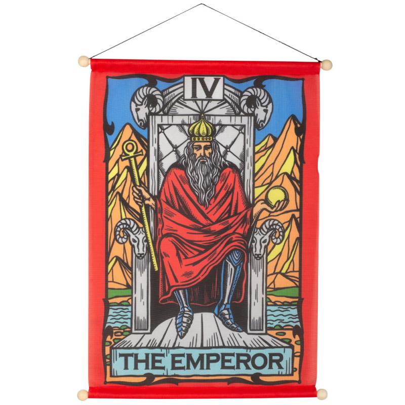 THE EMPEROR TAROT BANNER