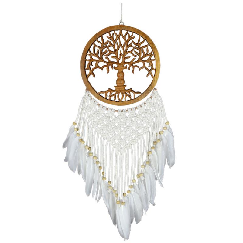 WOODEN TREE OF LIFE DREAMCATCHER