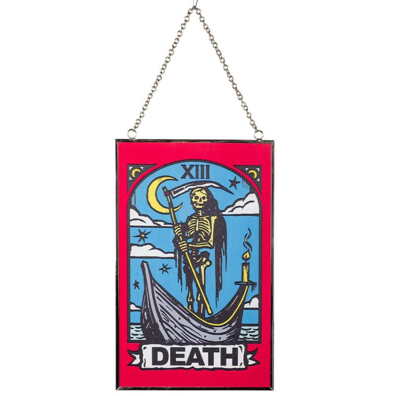 DEATH TAROT SUNCATCHER