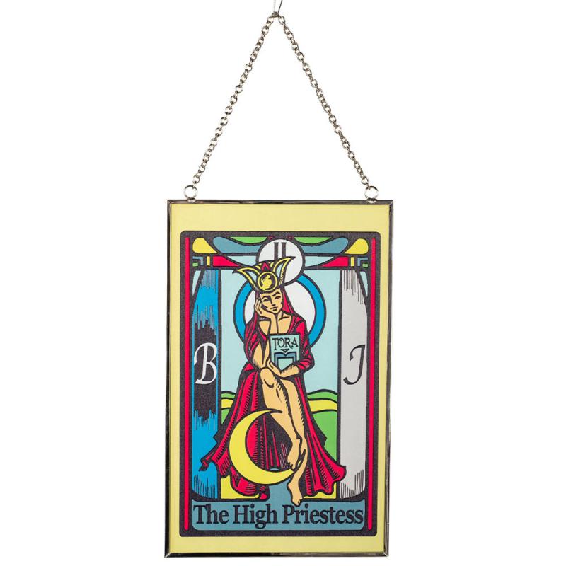 HIGH PRIESTESS TAROT SUNCATCHER