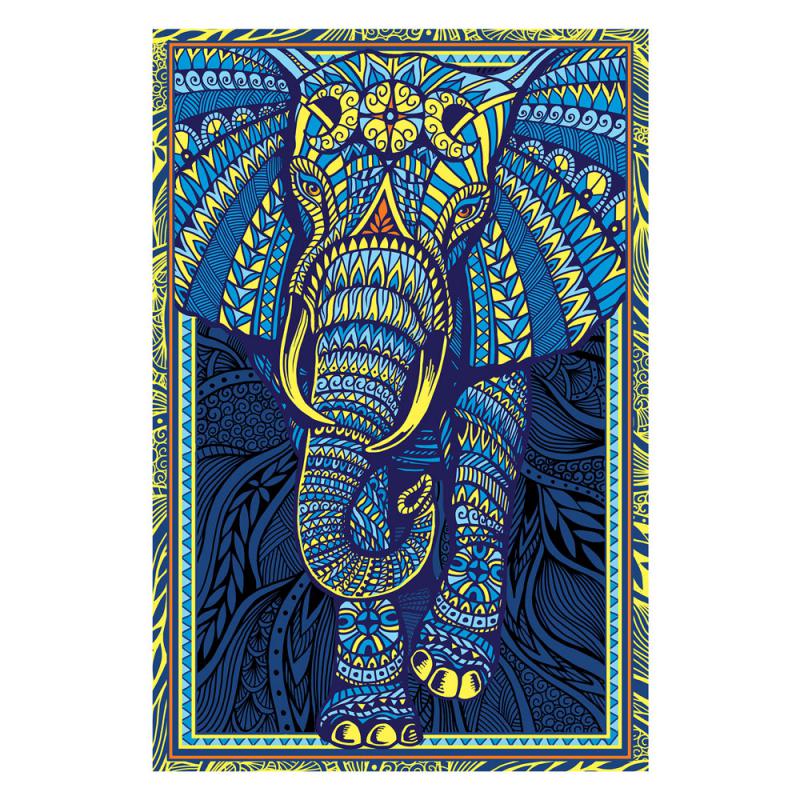 ELEPHANT 3D TAPESTRY