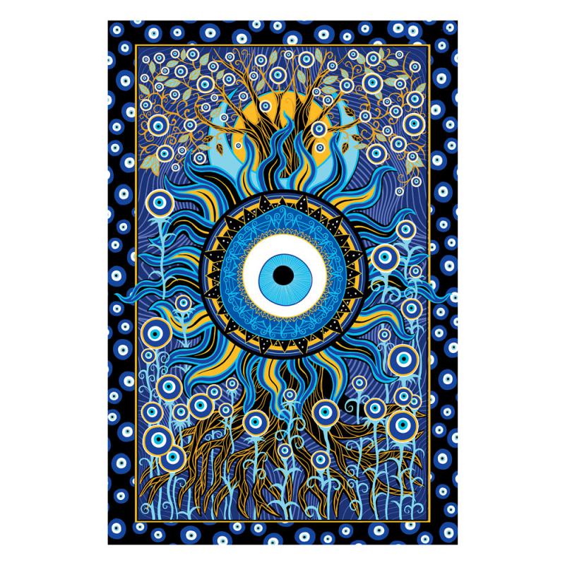 EVIL EYE 3D TAPESTRY