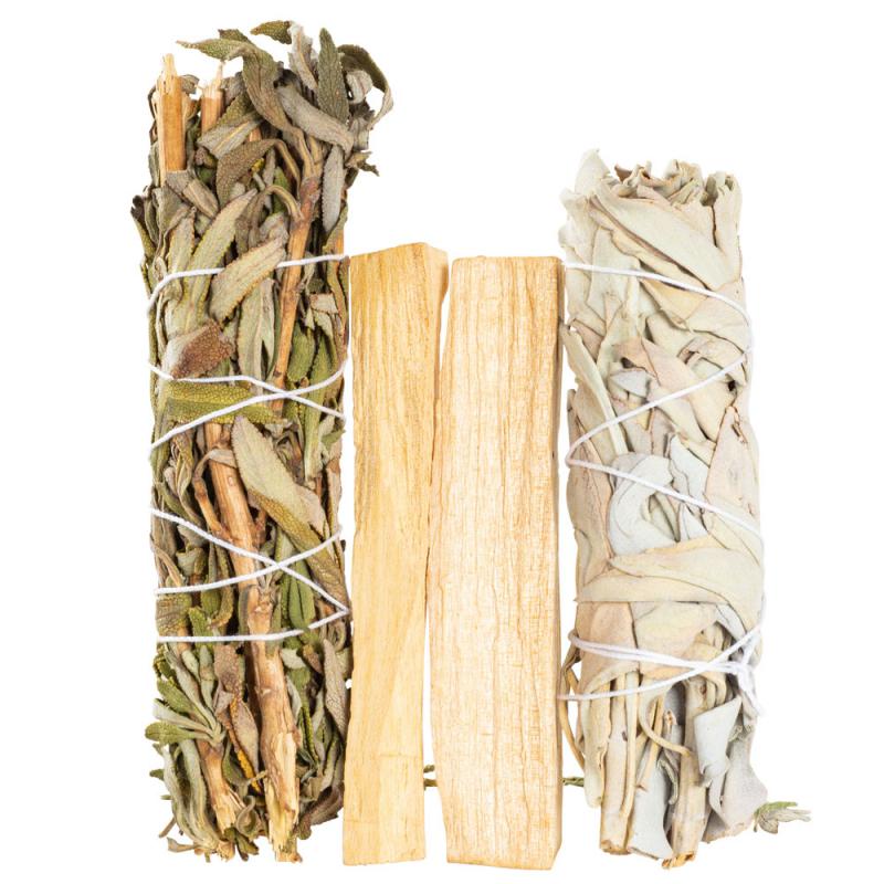 WHITE SAGE, PALO SANTO, & LAVENDER