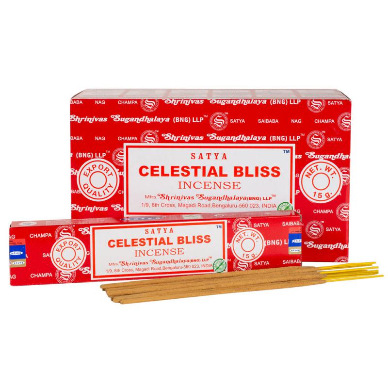 SATYA CELESTIAL BLISS INCENSE STICKS