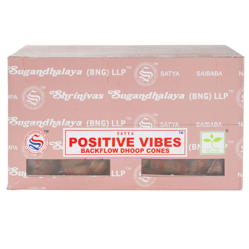 POSITIVE VIBES BACKFLOW CONES