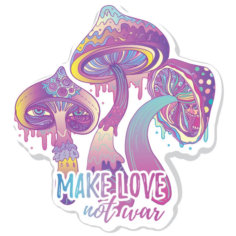 MAKE LOVE NOT WAR BUDDHA PATCH