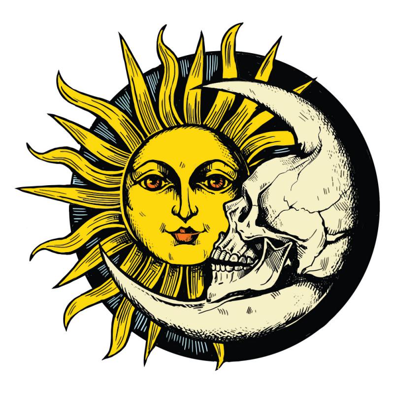 SKULL MOON PATCH