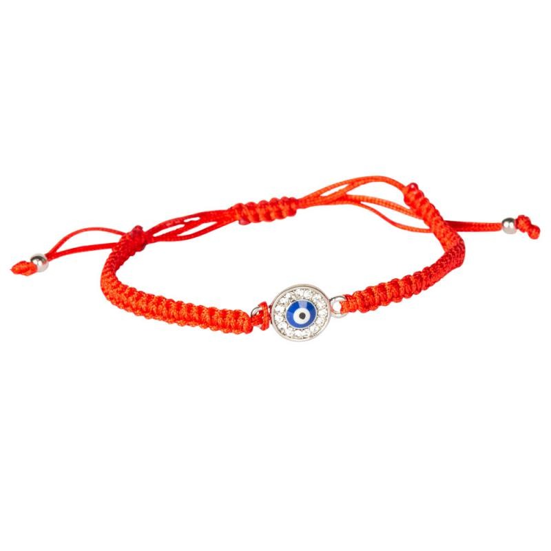 EVIL EYE BRACELET WITH RHINESTONES