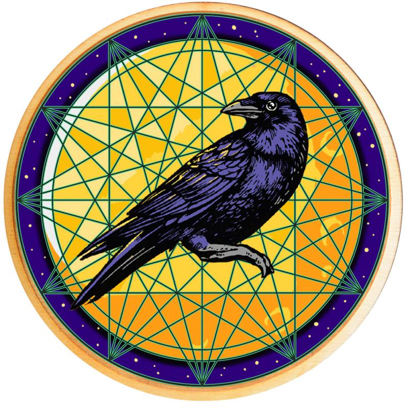 RAVEN CRYSTAL GRID