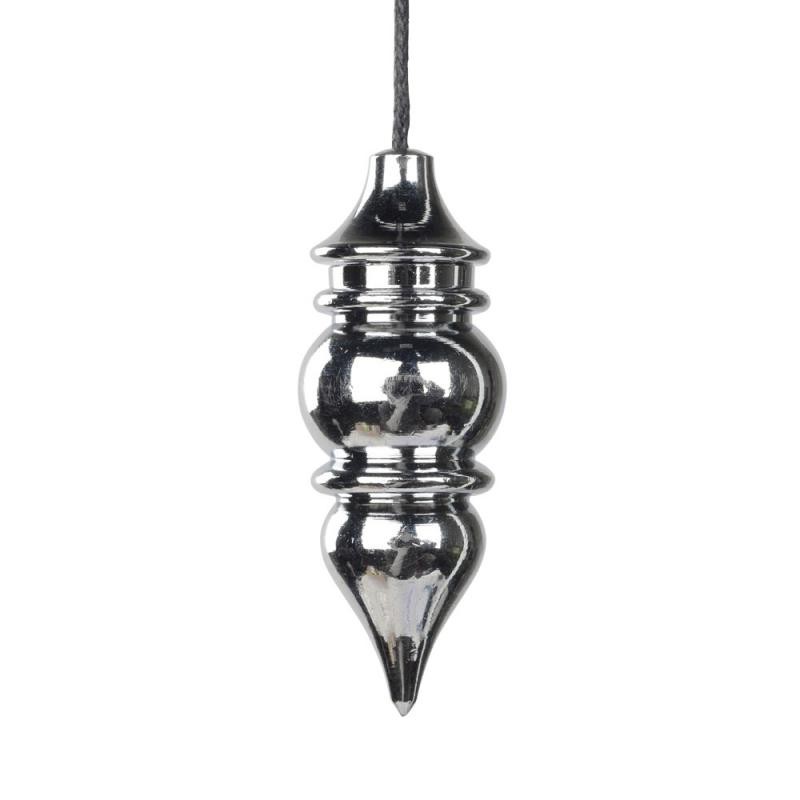 SILVER CHAMBERED PENDULUM