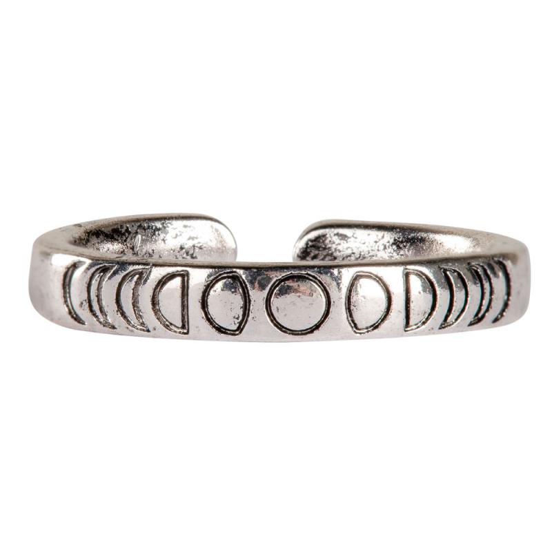 MOON PHASES ADJUSTABLE RING