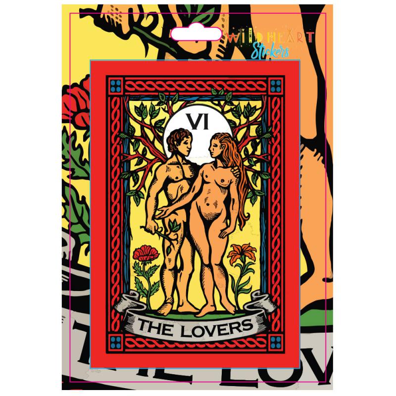 THE LOVERS TAROT STICKER