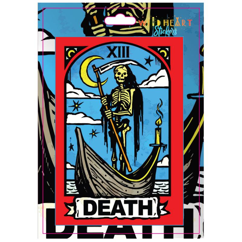 DEATH TAROT STICKER