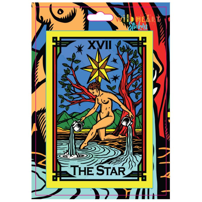 THE STAR TAROT STICKER