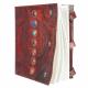 SEVEN CHAKRA LEATHER JOURNAL 1