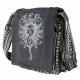 BLACK SUN & MOON CROSSBODY WITH FLAP CLOSURE 1