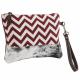 RUG WRISTLET WITH LEATHER