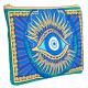 EVIL EYE WITH GOLD COSMETIC PURSE 1