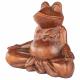 WOODEN MEDITATION FROG 1