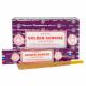 SATYA GOLDEN SUNRISE INCENSE STICKS