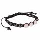 ADJUSTABLE HEMATITE & GEMSTONE BEADED BRACELET 4