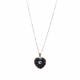 BLACK DRUZY EVIL EYE NECKLACE 2