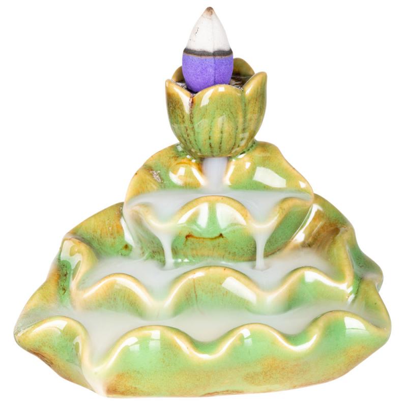 LOTUS BACKFLOW INCENSE BURNER