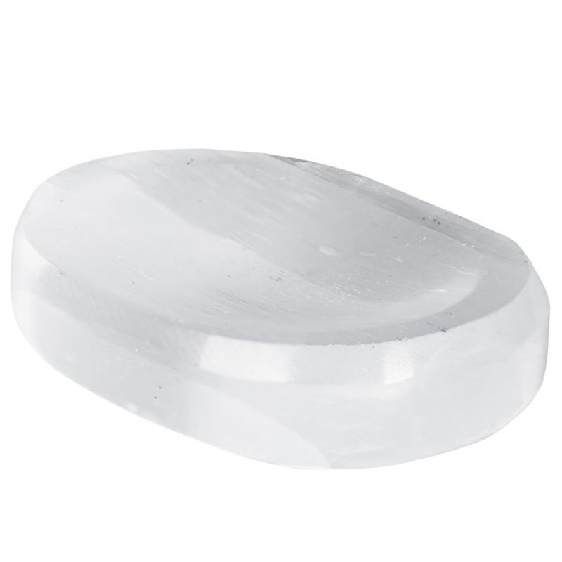 SELENITE WORRY STONE