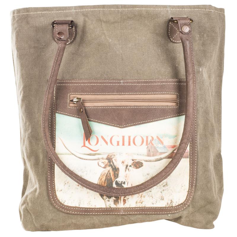 LONGHORN TOTE BAG