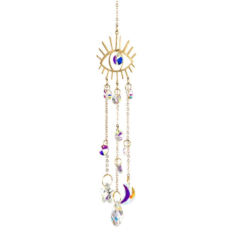 EVIL EYE CRYSTAL SUNCATCHER