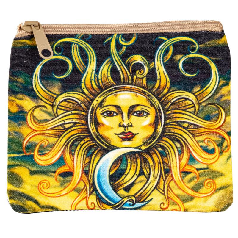 SUN MOON COIN PURSE