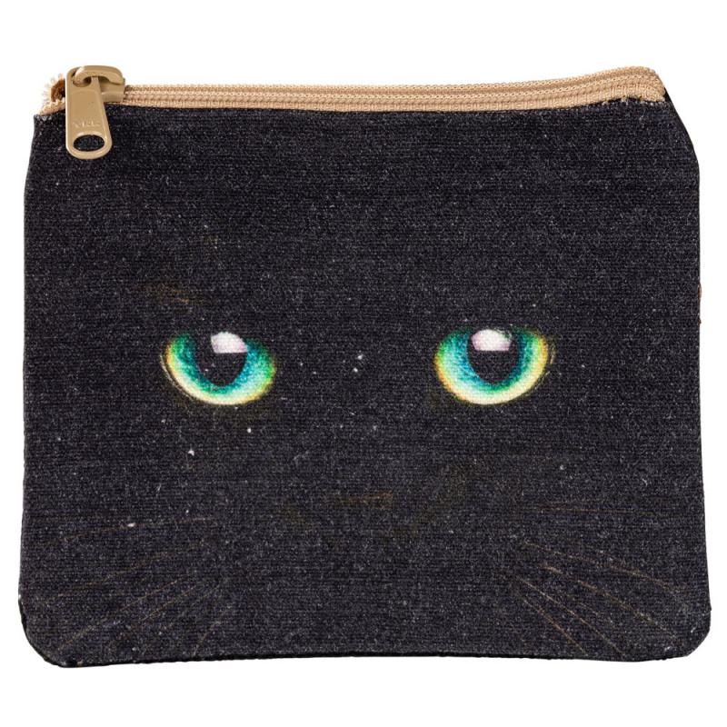 BLACK CAT COIN PURSE