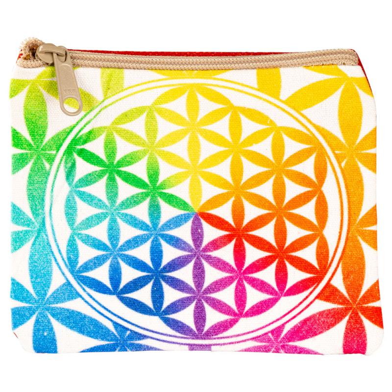 FLOWER OF LIFE COIN PURSE