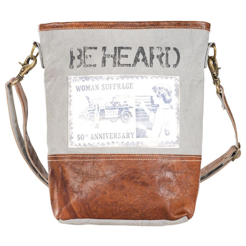 BE HEARD SHOULDER BAG