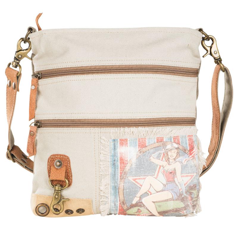 BOMBER PIN UP CROSSBODY BAG