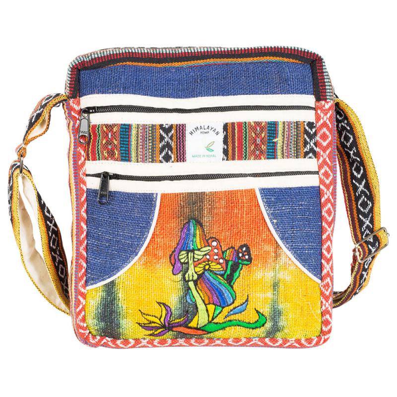 SMALL CROSS BODY WITH MUSHROOM RAINBOW