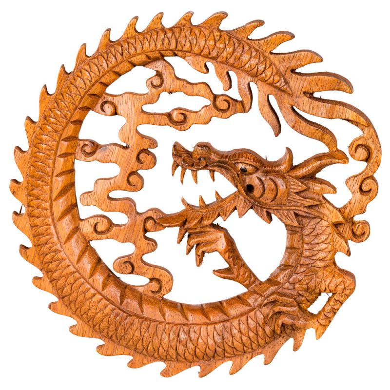 SMALL DRAGON WALL PLAQUES