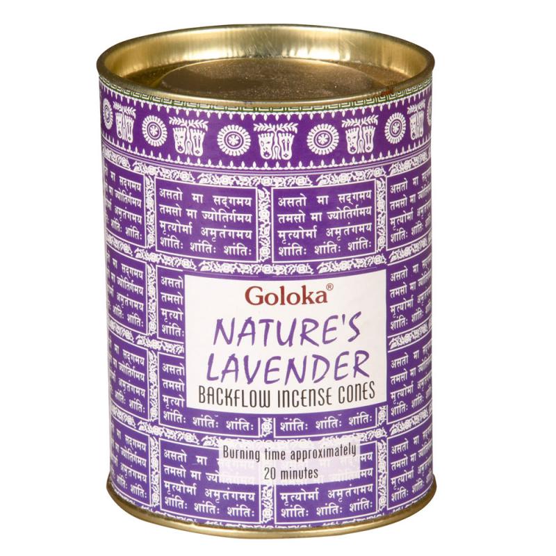 LAVENDER GOLOKA BACKFLOW INCENSE CONES