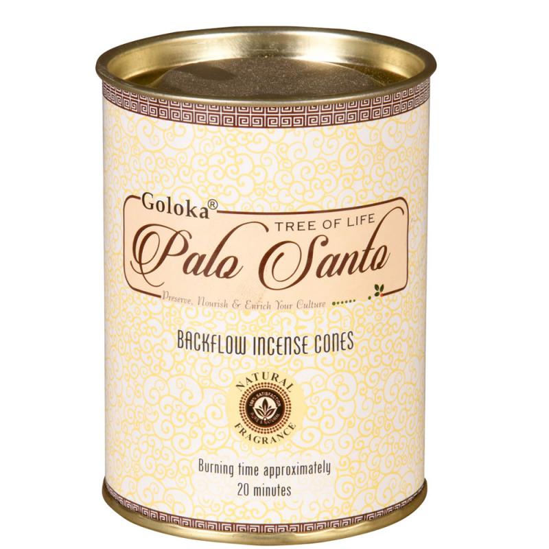 PALO SANTO GOLOKA BACKFLOW INCENSE CONES