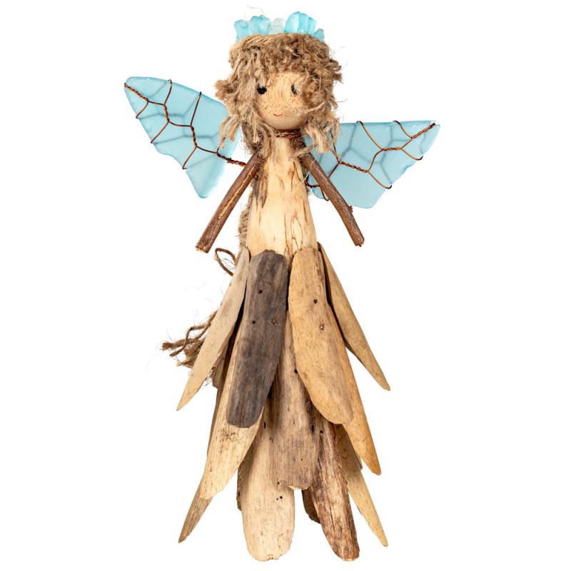 DRIFTWOOD AND SEA GLASS FAIRY