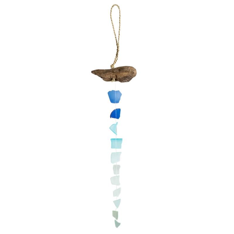 DRIFTWOOD GLASS CHIME SINGLE STRANDS