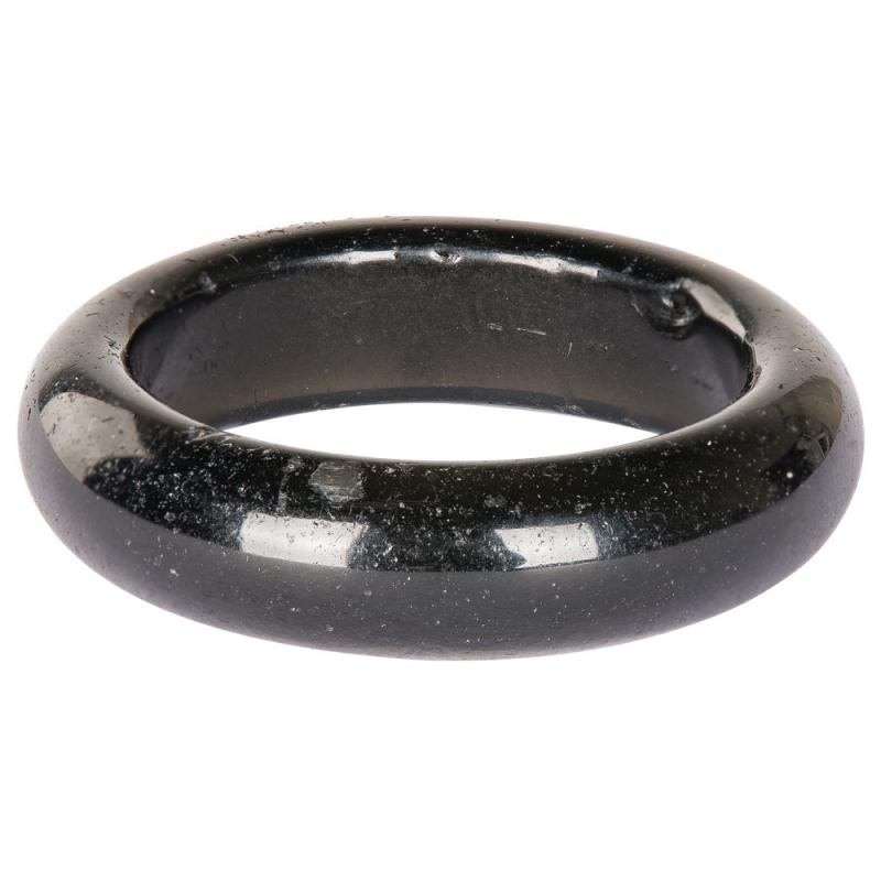 BLACK OBSIDIAN RINGS (1 DOZEN)